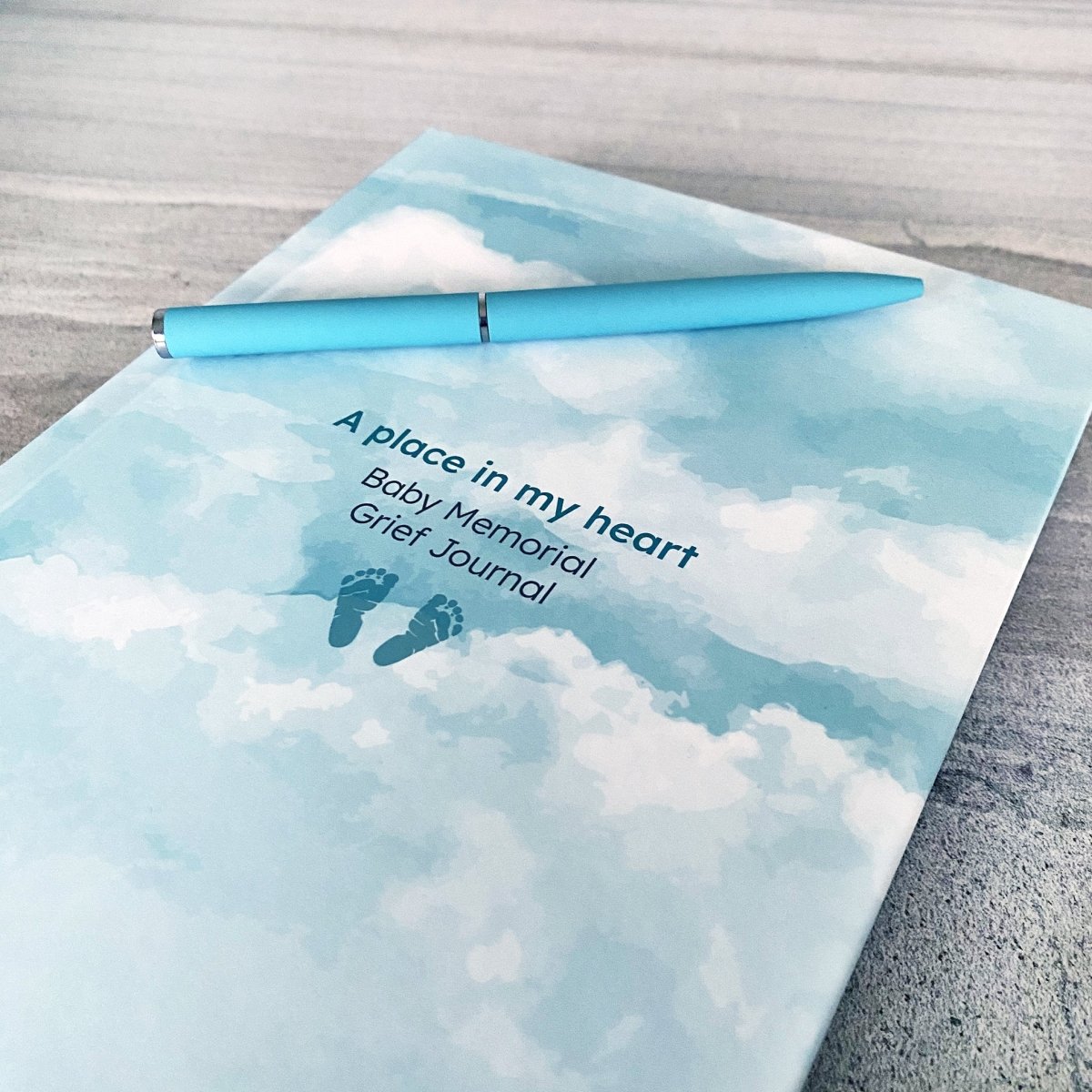 Baby Loss Grief Journal, Gently Guided For Self - Care, Remembrance And Finding Hope - GUI - 001 - The Self - care Journal co