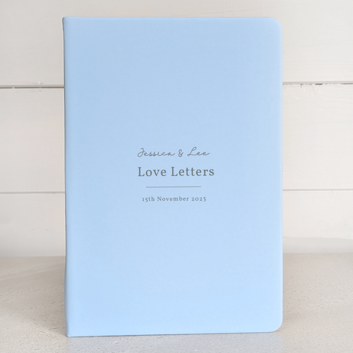 Couple's Love Letters Journal - NBK - 026 - BLU - The Self - care Journal co
