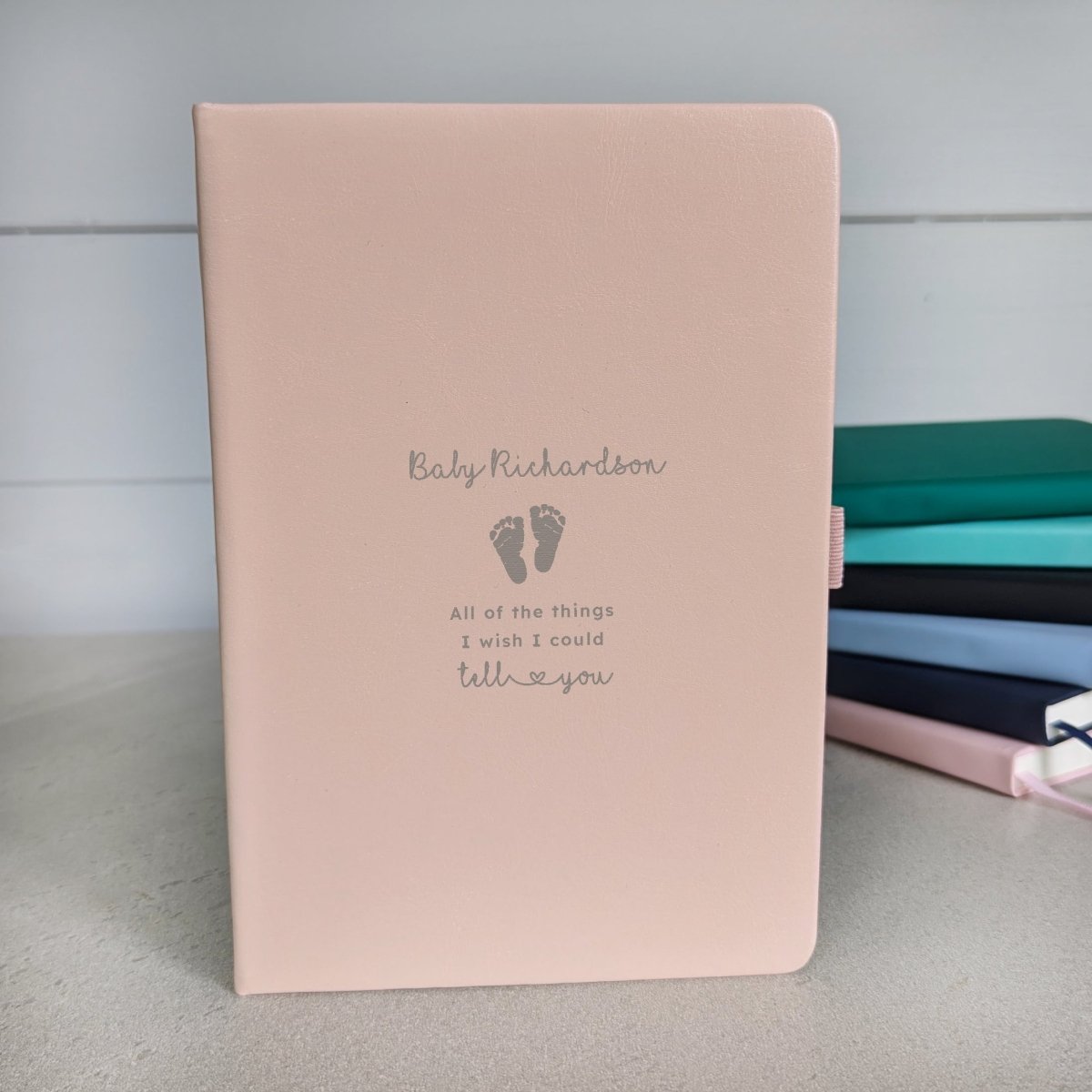 Baby Loss Memorial Grief Journal With Pen - NBK - 023 - BSH - The Self - care Journal co