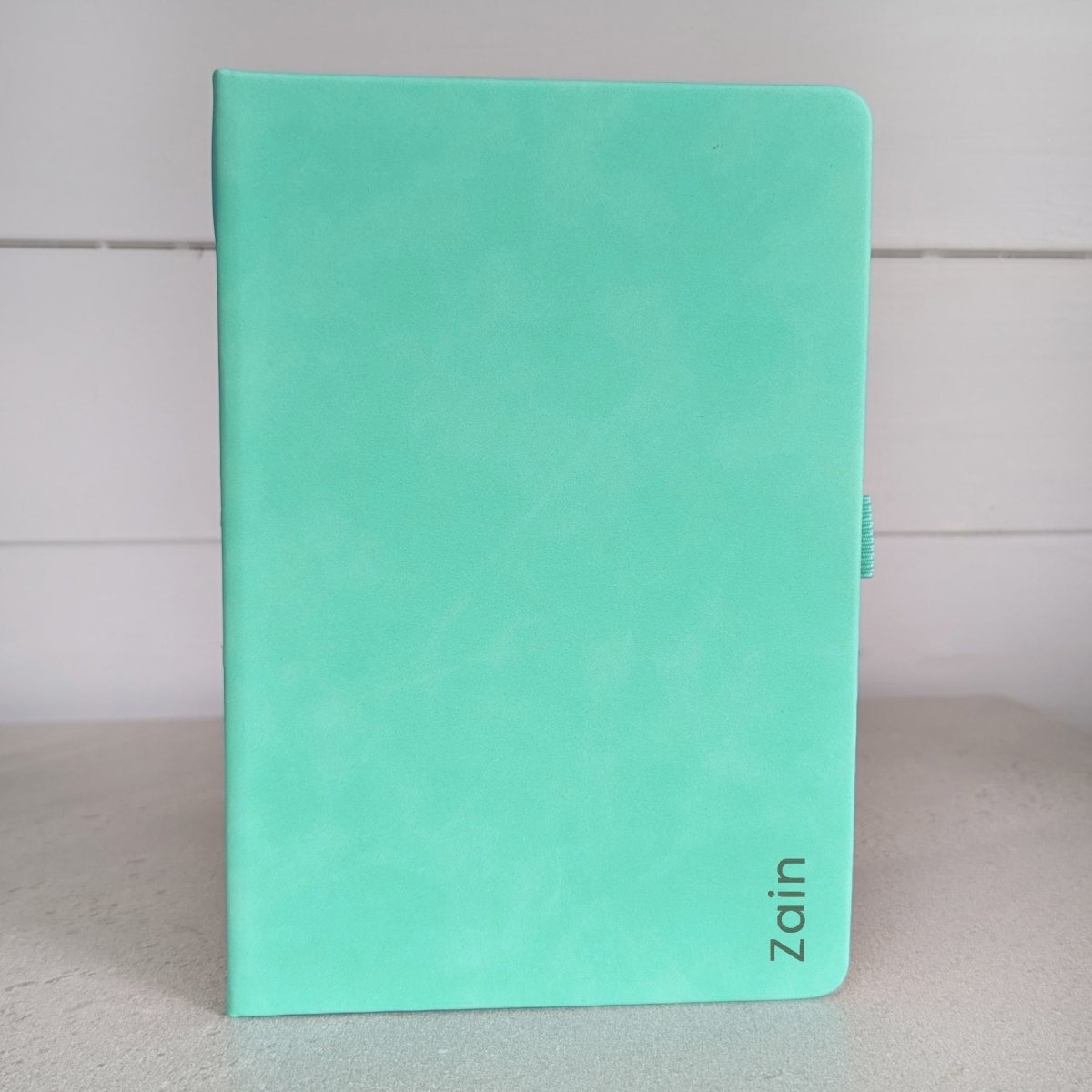 Personalised Name Notebook - Plain Font - NBK - 019 - TUR - The Self - care Journal co