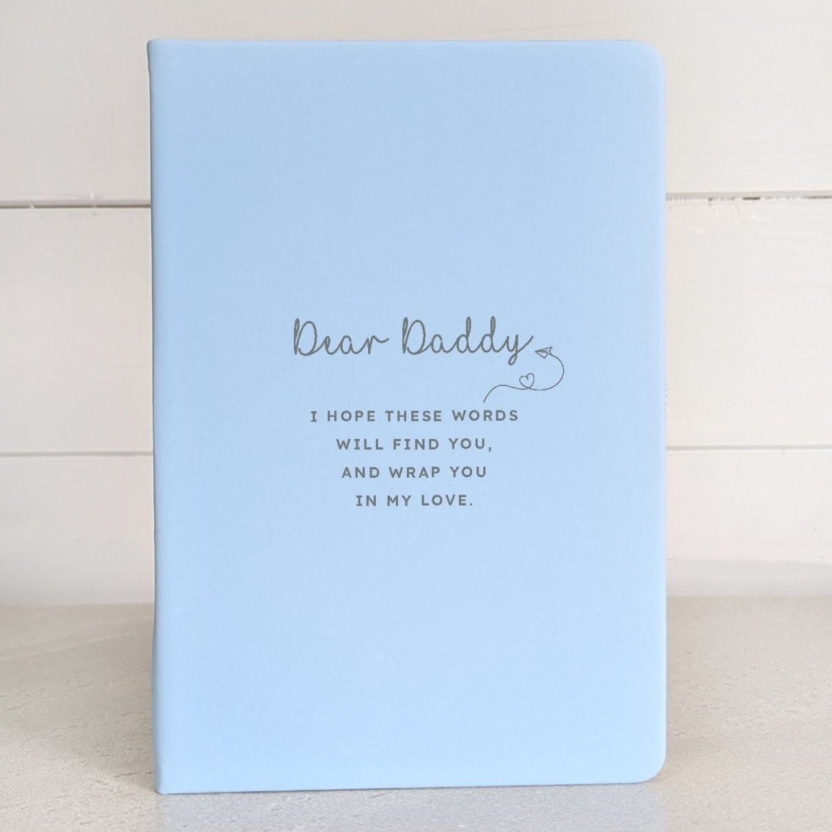 Dear Loved One Personalised Grief Notebook - NBK - 013 - BLU - The Self - care Journal co