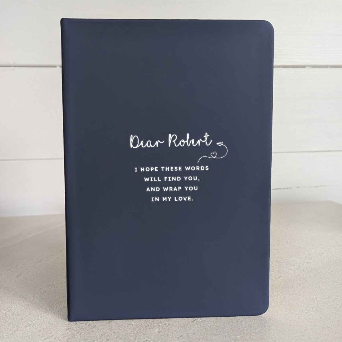 Dear Loved One Personalised Grief Notebook - NBK - 013 - NBL - The Self - care Journal co