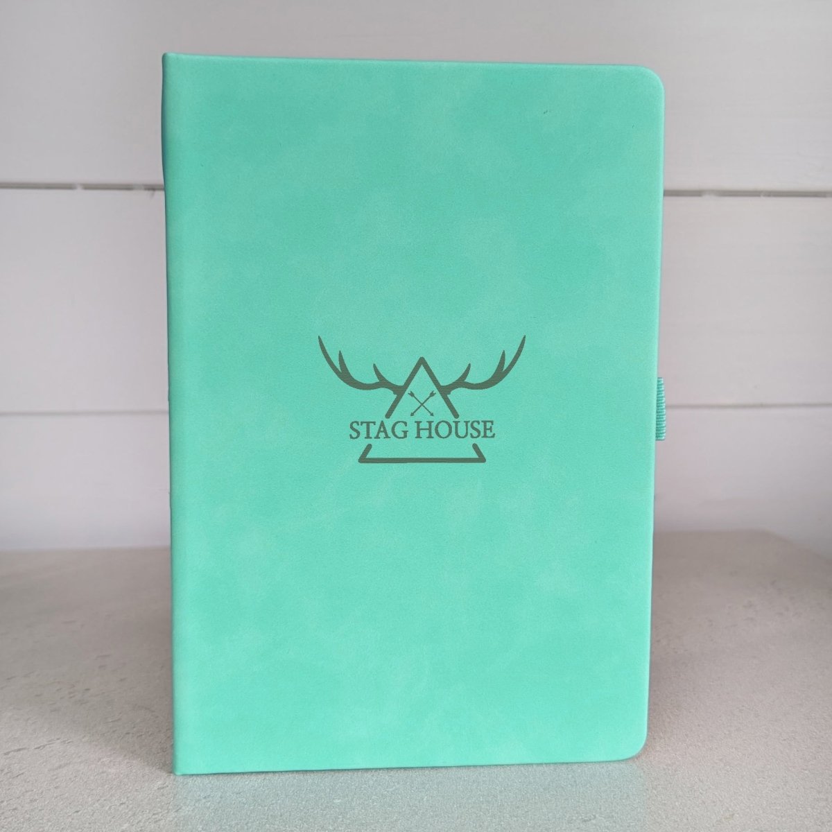 Small Business Custom Engraved Logo Notebook - NBK - 016 - TUR - The Self - care Journal co