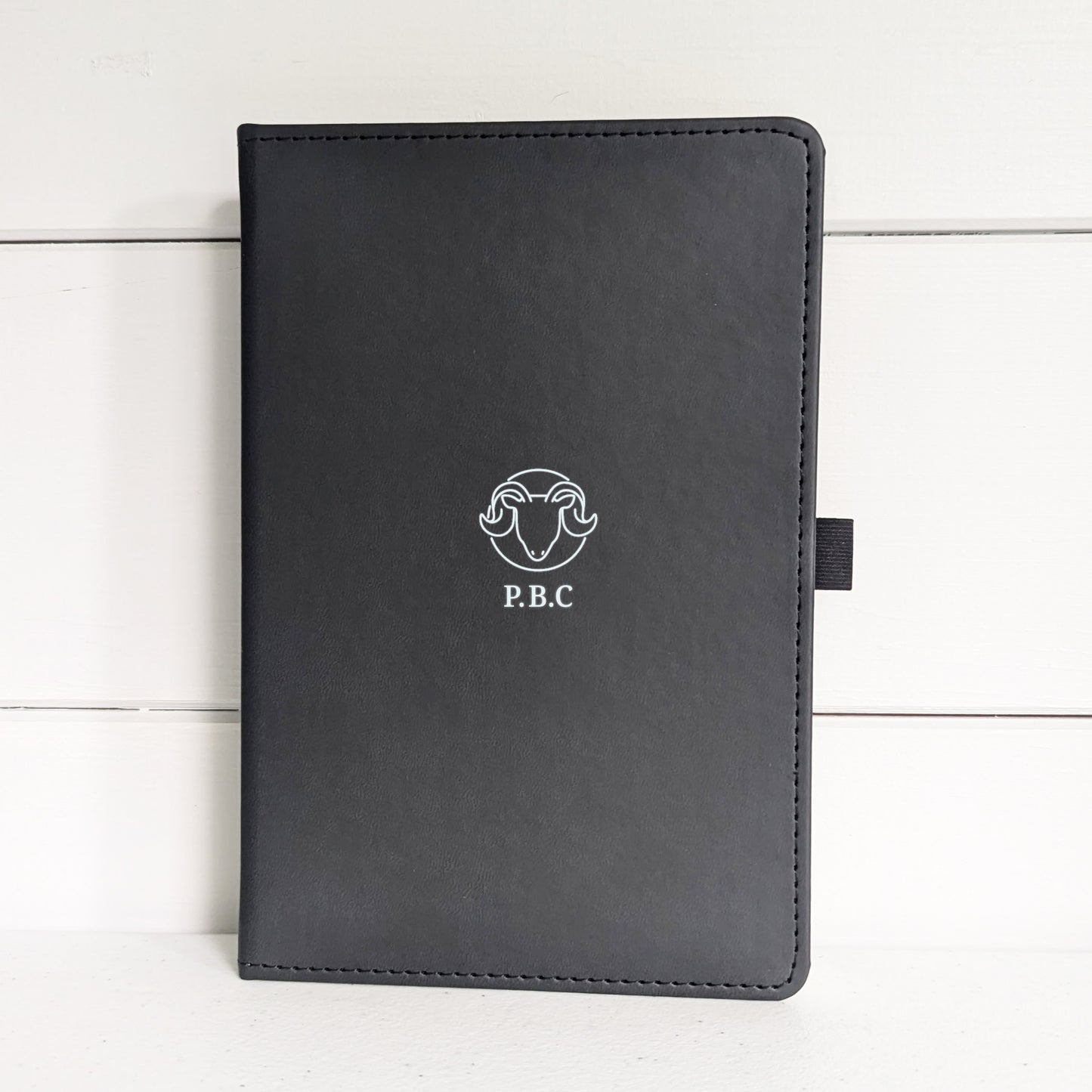 Vegan Leather Personalised Aries Zodiac Birthday Journal