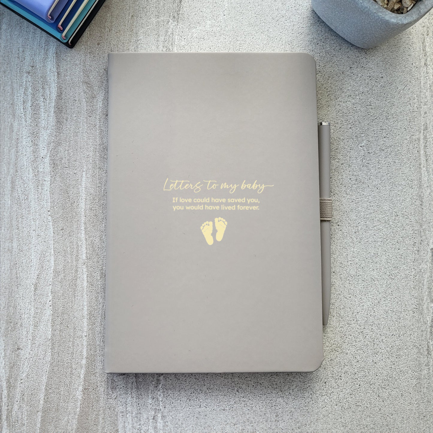 Baby Loss Memorial Grief Journal With Matching Pen