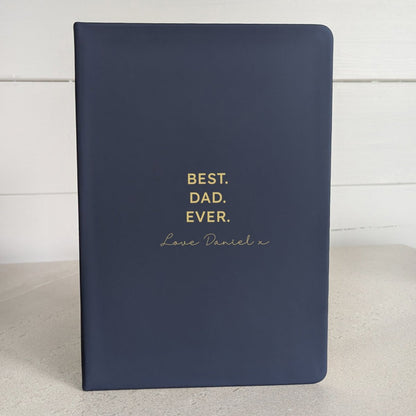 Personalised Journal and Pen Set For Him - NBK-027-NBL - The Self - care Journal co