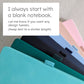 Couple's Love Letters Journal - NBK - 026 - BLK - The Self - care Journal co