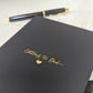 In Loving Memory A5 Personalised Grief Notebook With Pen - NBK - 024 - GRE - The Self - care Journal co