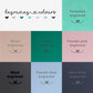 Personalised Name Notebook - Cursive Font