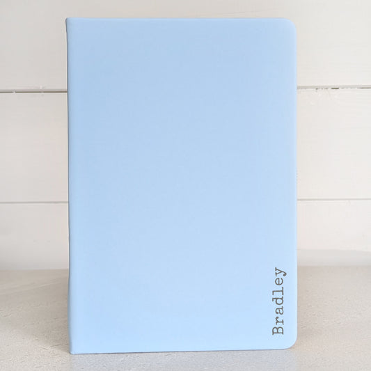 Personalised Name Notebook - Plain Font