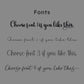 Personalised Name Notebook - Cursive Font