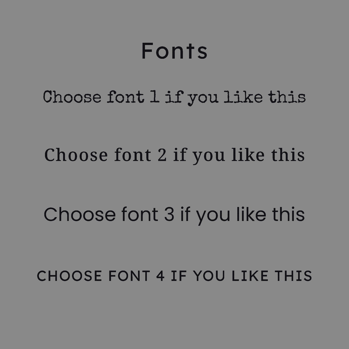Personalised Name Notebook - Plain Font