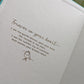 Robins Appear Grief Notebook with Matching Pen -  Blue-Black-Green-Dark navy blue-Blush 