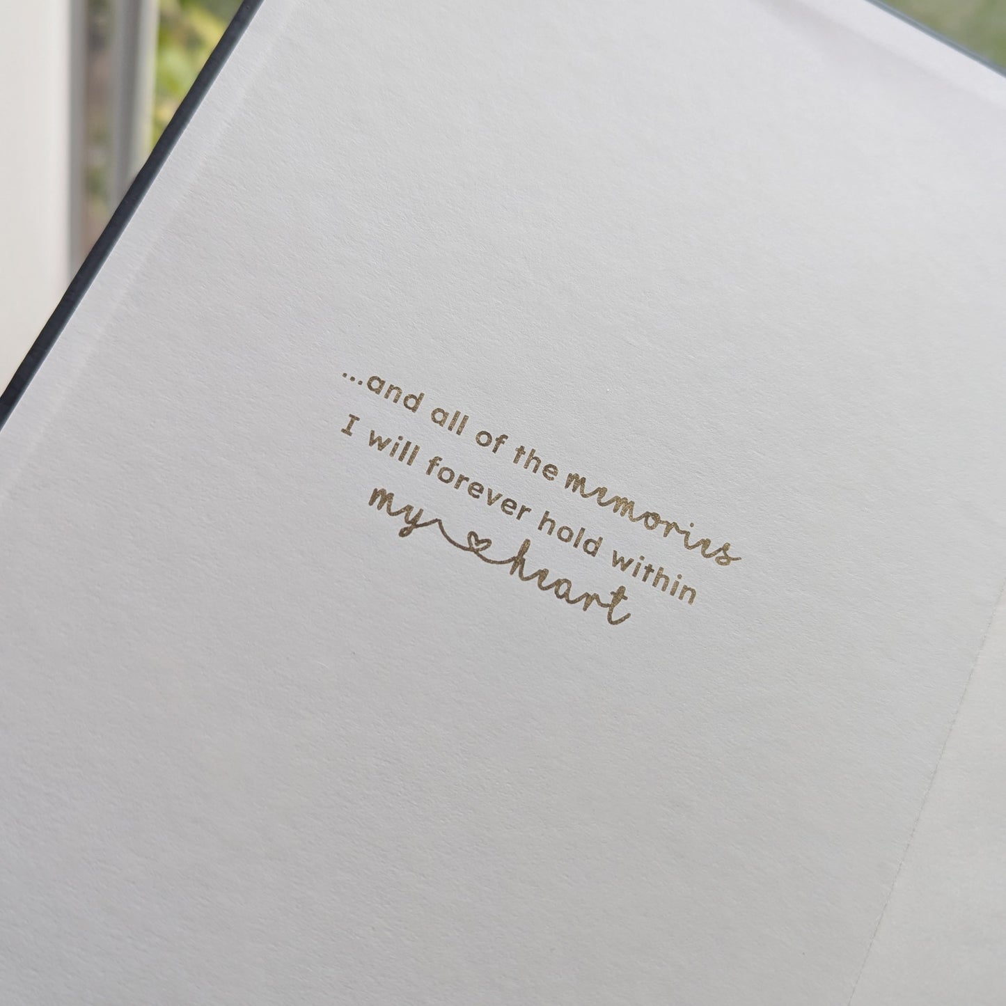 Grief Notebook: All of the things I wish I could tell you