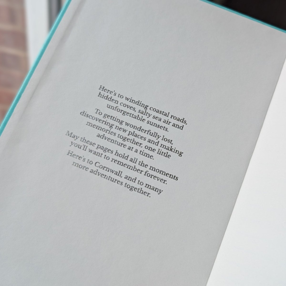 Bespoke Journey Journal, Personalised Travel Journal