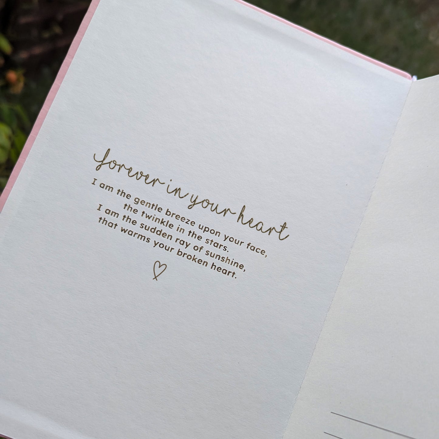 Personalised Grief Journal: Signs of a loved one