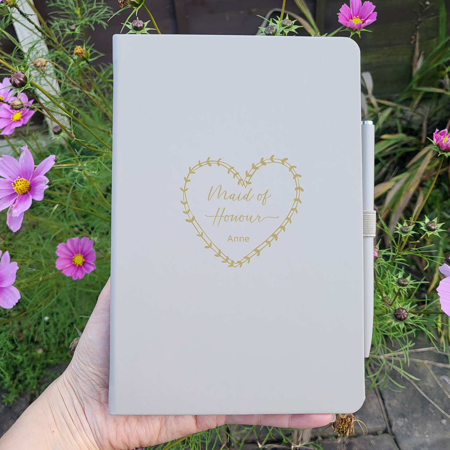 Maid of Honour Gift Journal From Bride