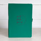 Small Business Custom Engraved Logo Notebook - NBK - 016 - GRE - The Self - care Journal co