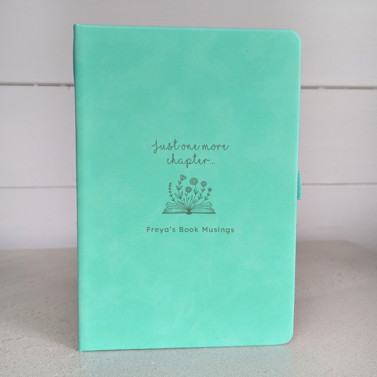 Personalised Reading Journal | Book Lover Gift - NBK-028-TUR - The Self - care Journal co