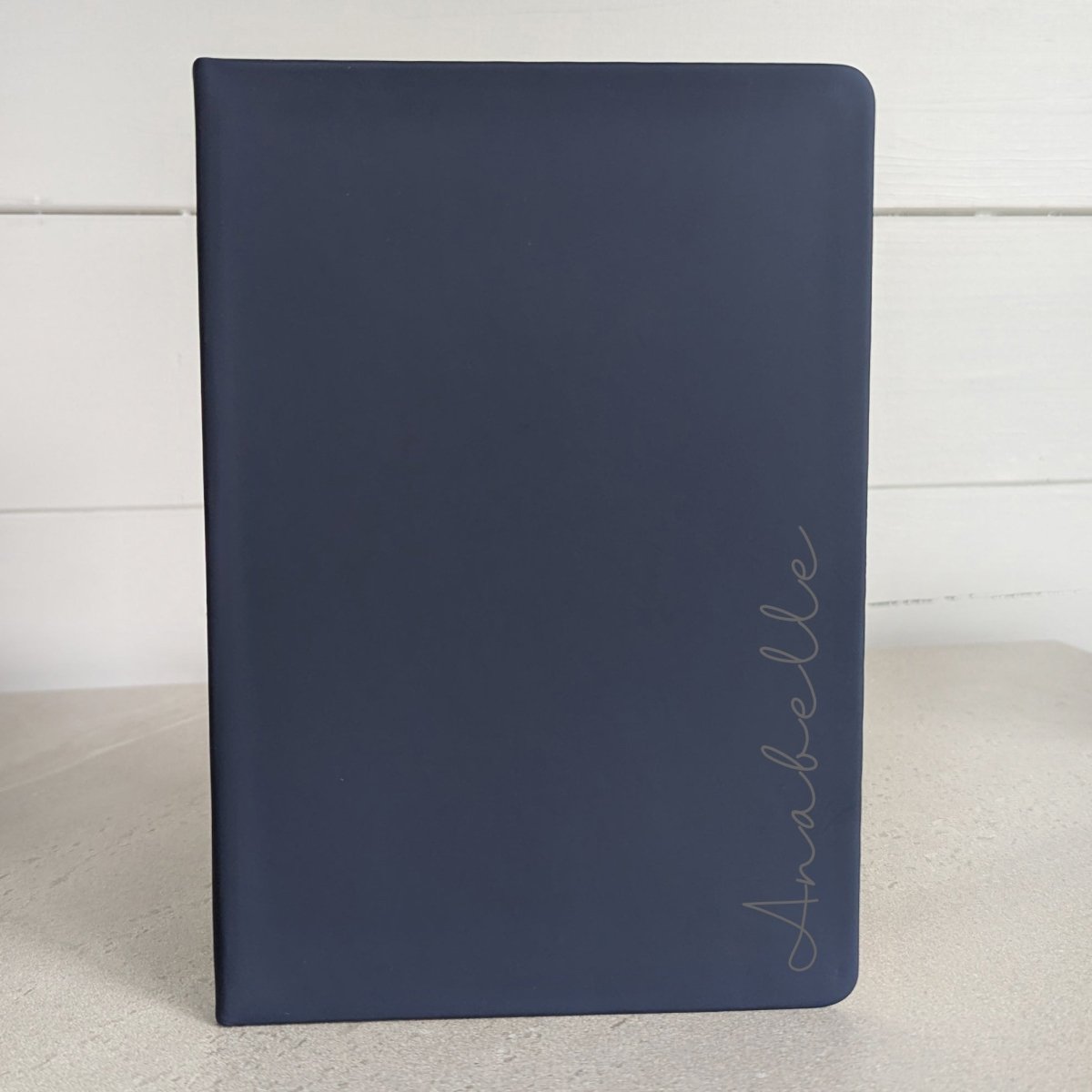 Personalised Name Notebook - Cursive Font - NBK - 009 - NBL - The Self - care Journal co