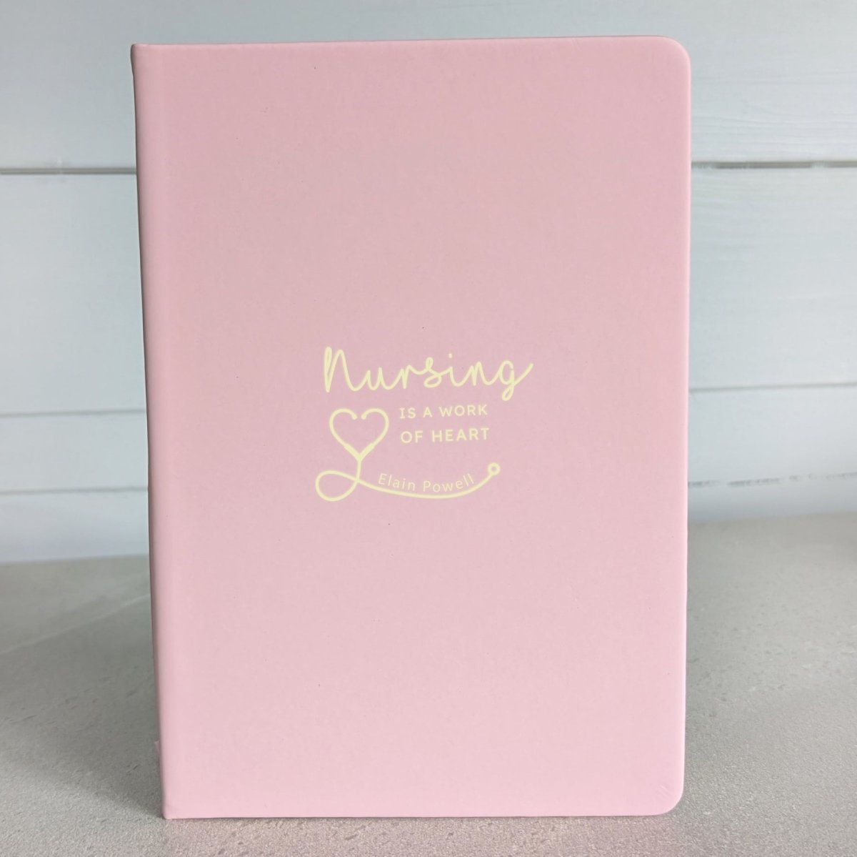 Personalised Nurse Notebook Gift - NBK - 005 - PIN - The Self - care Journal co