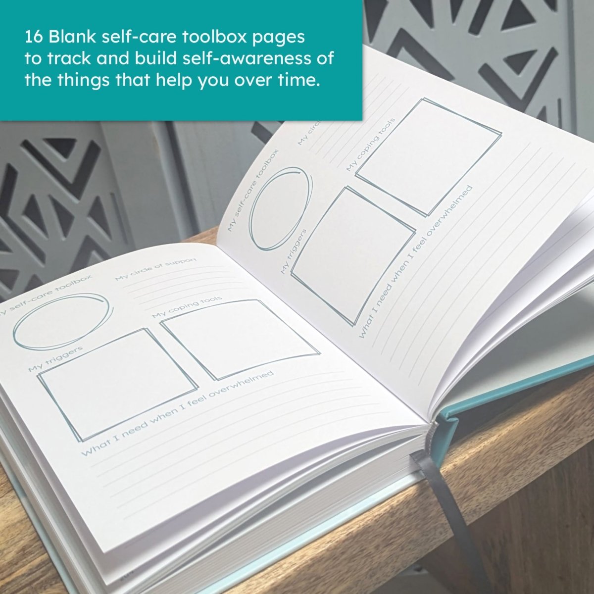 Gently Guided Grief Journal, Self - Led, Write To Your Loved One, Cherish Their Memory And Find Hope - GUI-002 - The Self - care Journal co