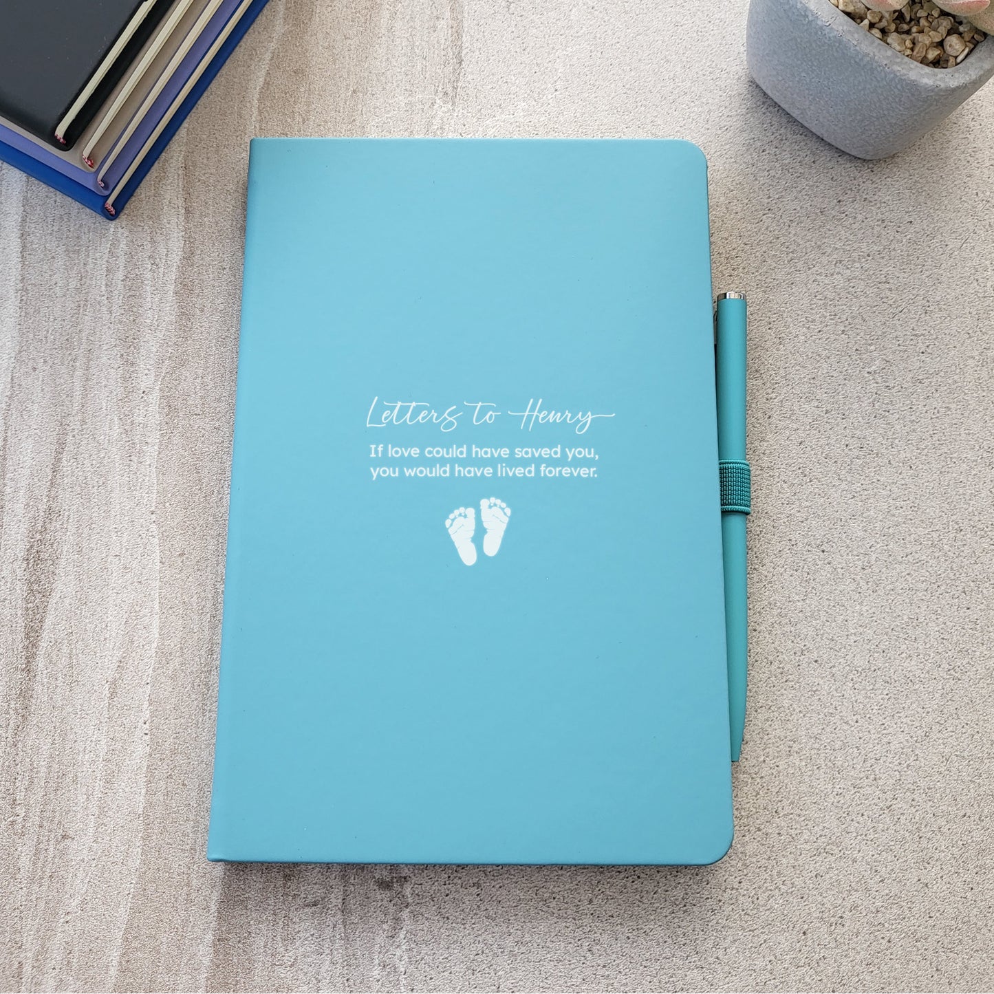 Baby Loss Memorial Grief Journal With Matching Pen