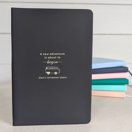 Retirement Leaving Gift Notebook and Pen Set