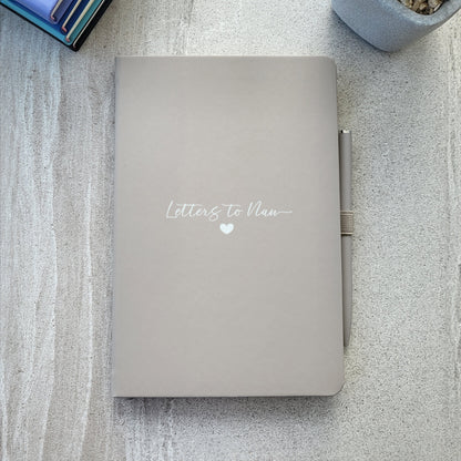 In Loving Memory A5 Personalised Grief Notebook With Pen