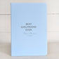 Valentines Day Personalised Notebook Gift - NBK-029-BLU - The Self - care Journal co