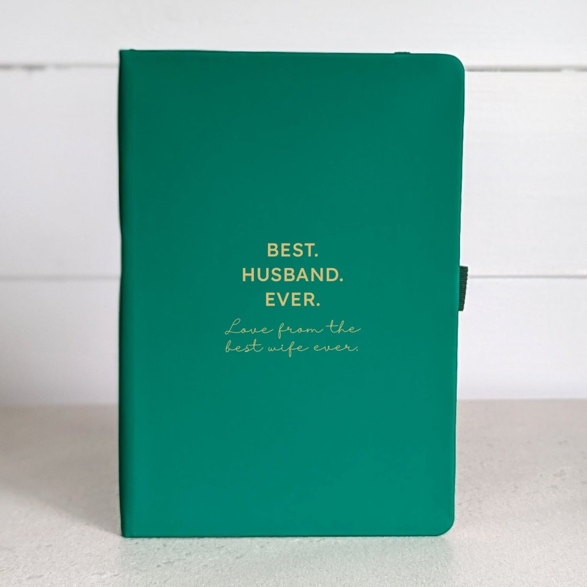 Valentines Day Personalised Notebook Gift - NBK-029-GRE - The Self - care Journal co