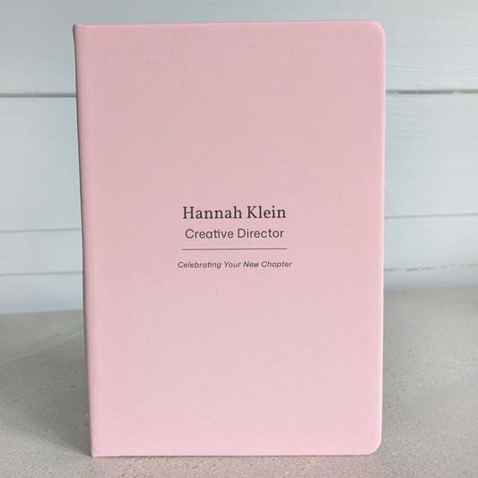 Job Promotion Personalised Notebook and Pen - NBK - 025 - PIN - The Self - care Journal co