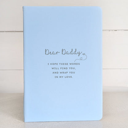 Dear Loved One Personalised Grief Notebook - NBK - 013 - BLU - The Self - care Journal co