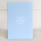 Sympathy Gifts - Personalised Grief Journal and Pen with Poem -  Green-Dark navy blue-Pink-Black-Turquoise 