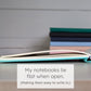 Couple's Love Letters Journal - NBK - 026 - BLK - The Self - care Journal co
