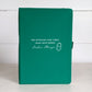 Personalised Midwife Notebook With Pen - NBK-004-GRE - The Self - care Journal co