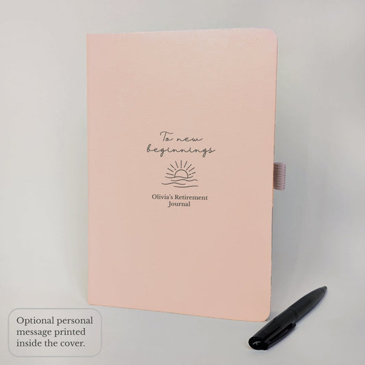 Retirement Leaving Gift Notebook and Pen Set