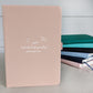 Personalised Luxury Notebook Journal - NBK - 002 - BSH - The Self - care Journal co