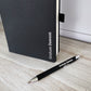 Custom Faux Leather Notebook With Matching Engraved Pen