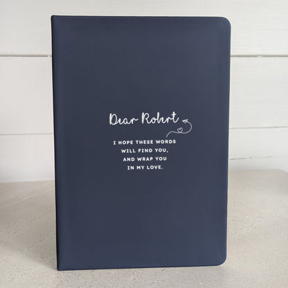Dear Loved One Personalised Grief Notebook - NBK - 013 - NBL - The Self - care Journal co