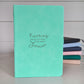 Personalised Nurse Notebook Gift -  Blue-Green-Dark navy blue-Turquoise-Black 