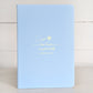 Personalised Bee Notebook and Pen - NBK - 001 - BLU - The Self - care Journal co
